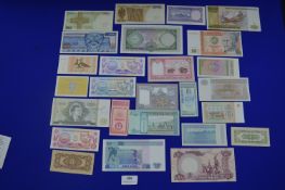 Mint Worldwide Bank Notes