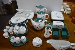 Denby Green Part Dinner Service 36 Pieces