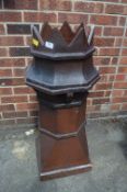 Large Glazed Victorian Chimney Pot