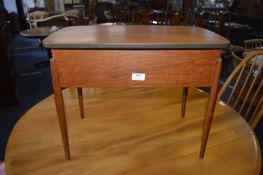 1960's Teak Sewing Box