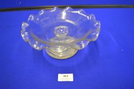 Period Glass Fruit Bowl