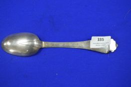 Vintage Silver Spoon Engraved 1807 ~46g