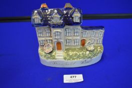 Staffordshire Flatback Model of Stanfield Hall