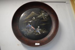 Chinese Lacquered Dish with Mother of Pearl Inlay 18
