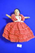 Double Sided Spanish Lady Cloth Doll