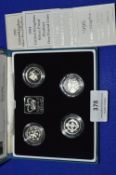 UK Silver Proof £1 Coin Collection