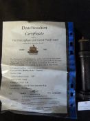 Greener Humane Killer with Current Deactivation Certificate