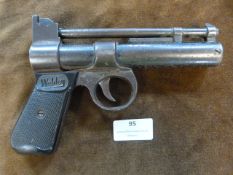 Vintage Webley Junior .177 Air Pistol