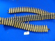 Inert 7.62 GPMG Live Round Belt
