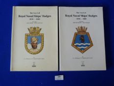 Two Volumes of The A-Z of Royal Naval Ships Badges