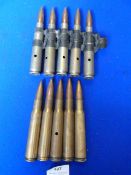 Ten Inert 50cal Rounds