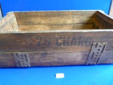 Wooden Explosives Crate