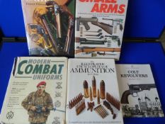 Five Military Books - Worn Condition 1967