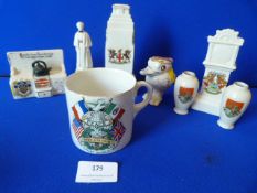 Quantity of Commemorative Ware Including WWI Related Items