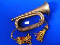Vintage Copper Bugle