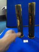 Two 50mm British Shell Cases 1957