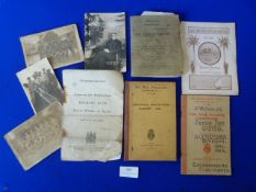 WWI and WWII Ephemera Including Postcards, Air Raid Manuals, etc.