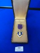 Original Purple Heart Box with Reproduction Medal