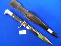 WWII German Dress Bayonet Marked E. Pack & Sohne Solingen on Blade