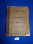 Supply Manual T26 E3 Heavy Tank 1945