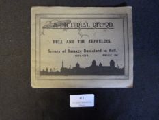 Pictorial Record of Hull Zeppelin Raids 16.5x13cm