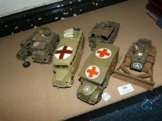 Six Plastic Vehicle Models