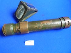 Unmarked WWII Gun Site and Prism