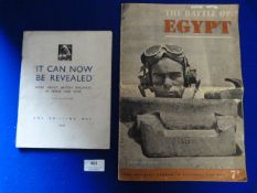 The Battle of Egypt & Booklet on Railway Use in War & Peace 1945