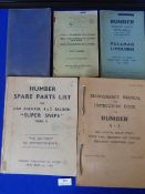 Five Humber Manuals