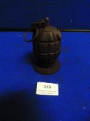 Inert Mills Grenade with Rifle Grenade Fitting