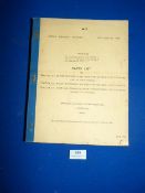 Tractor Parts List 1956