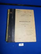 Centurion Identification List 1952