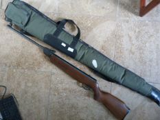 Edgar Brother Model 60 22 Air Rifle with Canvas Case