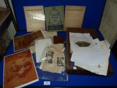 Job Lot of Ephemera inc Photos, Pay Book etc