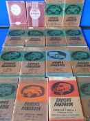 16 WW2 Drivers Handbooks