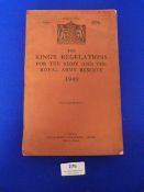 Kings Regulations 1940