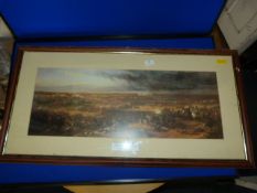 Print of Battle of Waterloo