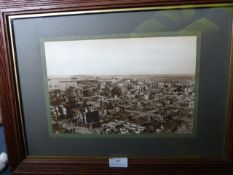 Framed Original US Civil War Photo 50x37.5cm Around Frame (possibly Savannah?)