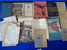 Mixed Lot of Booklets & Ephemera