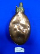 Unnamed Antique Copper Shot/ Powder Flask