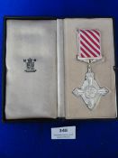 Original Air Force Medal Box with Reproduction Medal