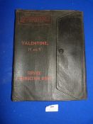 Instruction Book Valentine 4 & 5 Tanks 1941 (Some Loose Pages)