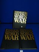Volumes 1, 4 & 5 of a History of 2nd World War