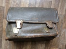 Leather Briefcase - Allegedly WW2 German