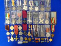 Large Quantity of Reproduction British Medals & Miniatures