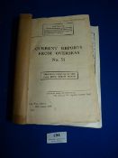 Overseas Report No 51 Dated 1941