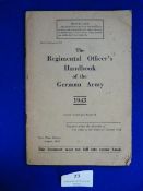 Regimental Officers Handbook of the German Army 1943 (47 Pages)