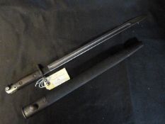 British Lee Enfield Bayonet by Sanderson dated 1907
