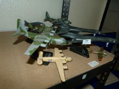 Eight Diecast Metal Model Planes