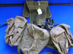 1990's British Olive Green Webbing Set